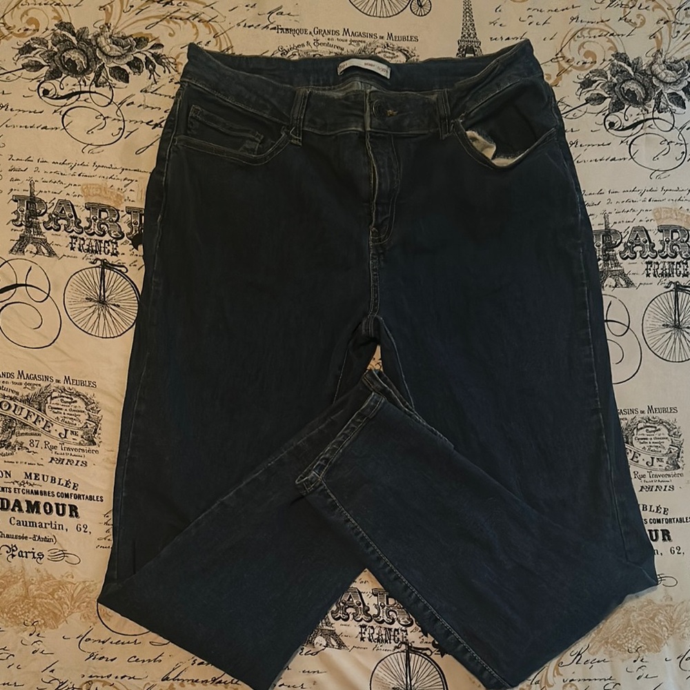Juniors Dark Denim Jeans